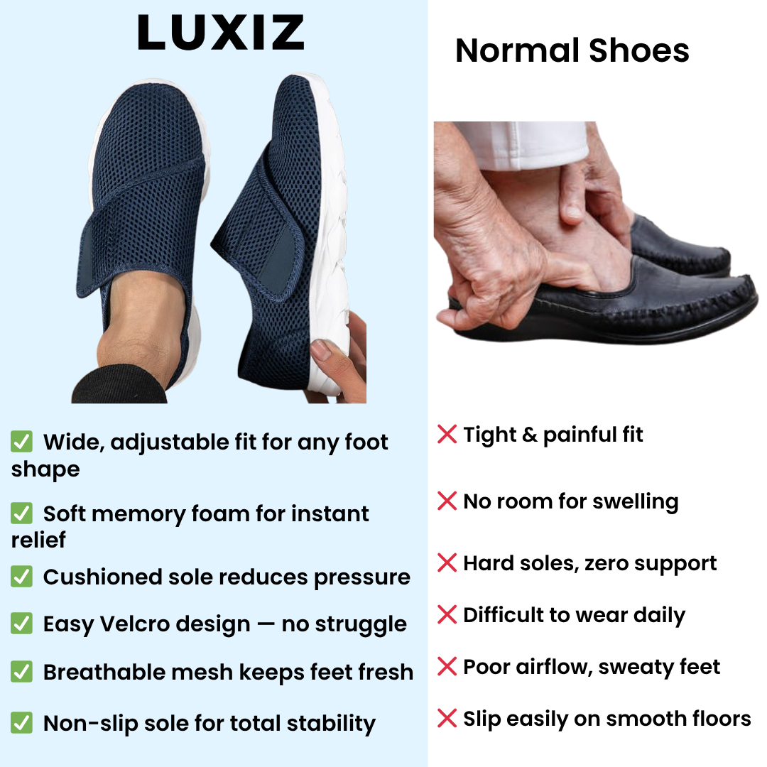 Orthopedic Wide Feet Swollen Shoe