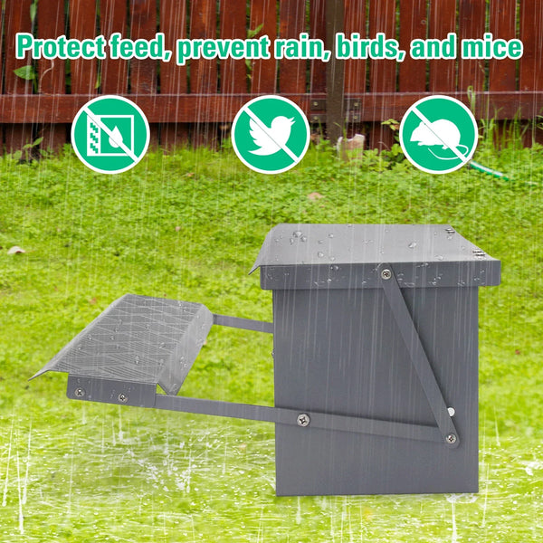 Treadle Chicken Feeder Pro