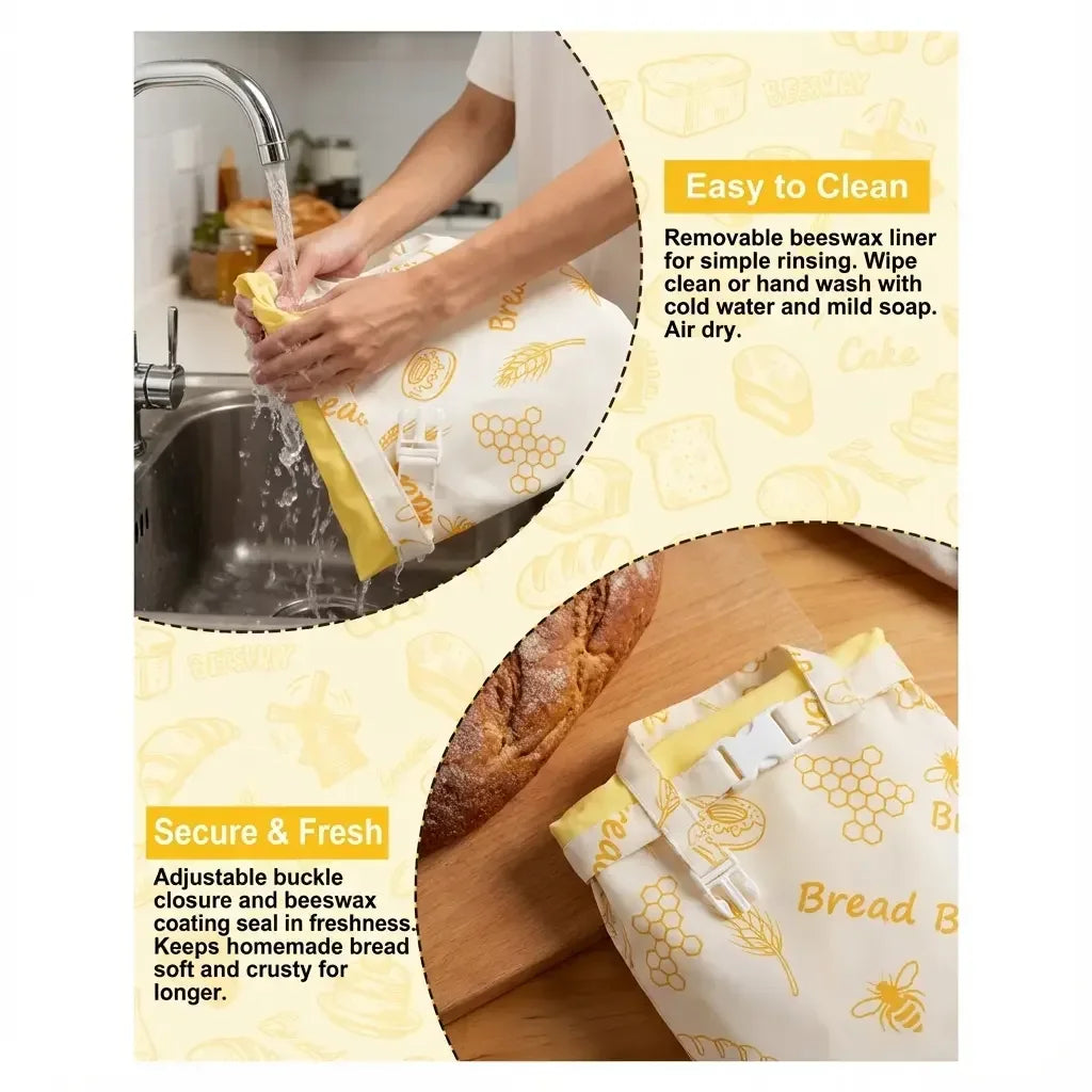 Premium Beeswax Bread Bags