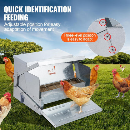 EasyFarm Large Poultry Feeder Pro
