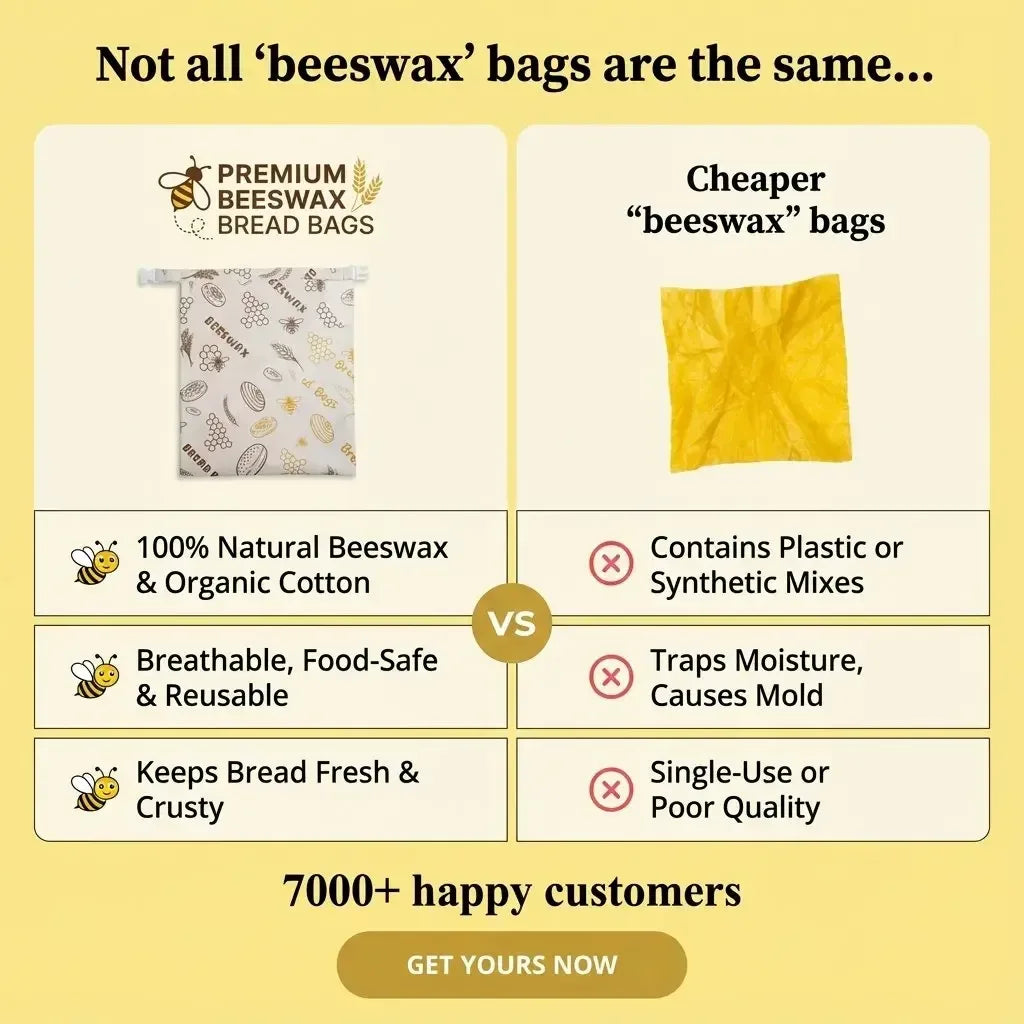 Premium Beeswax Bread Bags