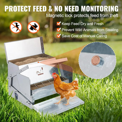 EasyFarm Large Poultry Feeder Pro